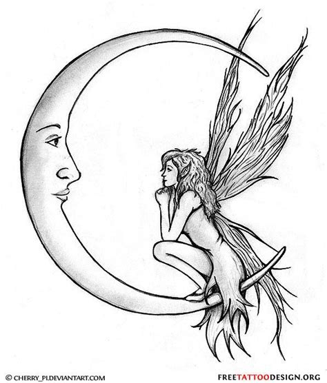 fairy tattoo template